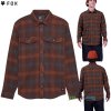 Fox Survivalist Core flannel flanelová košeľa, hnedá, L Fox Survivalist Core flannel flanelová košeľa, hnedá, L