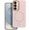 Kryt na Samsung Galaxy A36 Frame Mag Cover s MagSafe Powder Pink Kryt na Samsung Galaxy A36 Frame Mag Cover s MagSafe Powder Pink
