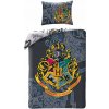Halantex Obliečky bavlna Harry Potter black 140x200 70x90 Halantex Obliečky bavlna Harry Potter black 140x200 70x90
