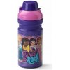 Fľaša, 390 ml, LEGO Friends, fialová ružová, vzorovaná Fľaša, 390 ml, LEGO Friends, fialová ružová, vzorovaná
