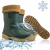 Demar Dámske gumáky YOUNG FUR 2 Zelená Demar Dámske gumáky YOUNG FUR 2 Zelená