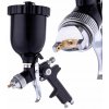 Lakovacia pištoľ na maľovanie HVLP tryska 1,3 mm BLACK Nádrž 600 ml Lakovacia pištoľ na maľovanie HVLP tryska 1,3 mm BLACK Nádrž 600 ml