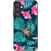 Picasee silikónový čierny obal pre Samsung Galaxy A25 A256B 5G - Pink Monstera Picasee silikónový čierny obal pre Samsung Galaxy A25 A256B 5G - Pink Monstera