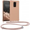 Púzdro kwmobile Xiaomi Redmi Note 9 růžové