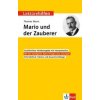 Lektürehilfen Thomas Mann, Mario und der Zauberer Lektürehilfen Thomas Mann, Mario und der Zauberer