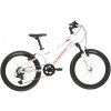Dievčenský horský bicykel Kross LEA MINI 2.0 D Biela,Červená Dievčenský horský bicykel Kross LEA MINI 2.0 D Biela,Červená