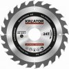 Kreator KRT020408 Pílový kotúč na drevo 160mm, 24T Kreator KRT020408 Pílový kotúč na drevo 160mm, 24T