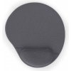 GEMBIRD Gel mouse pad with wrist support, šedá MP-GEL-GR GEMBIRD Gel mouse pad with wrist support, šedá MP-GEL-GR