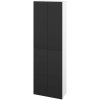 Dreja Vysoká skriňa DOS SV1D4 50 - N01 Biela lesk / Bez úchytky T31 / N03 Graphite Dreja Vysoká skriňa DOS SV1D4 50 - N01 Biela lesk / Bez úchytky T31 / N03 Graphite