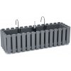 PROSPERPLAST Kvetináč truhlík 58cm BOARDEE FENCYCASE W DDEF600W-405U sivý plastový PROSPERPLAST Kvetináč truhlík 58cm BOARDEE FENCYCASE W DDEF600W-405U sivý plastový