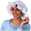 Dámsky čepiec - Biely s čipkou Dámsky čepiec - Biely s čipkou
