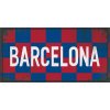 Ceduľa značka Barcelona 30,5cm x 15,5cm Plechová tabuľa Ceduľa značka Barcelona 30,5cm x 15,5cm Plechová tabuľa