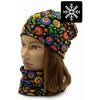 Winter Čiapka a nákrčník Folk - M Winter Čiapka a nákrčník Folk - M