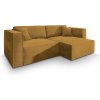 Rohová rozkladacia sedačka Nerio - horčicová Rohová rozkladacia sedačka Nerio - horčicová