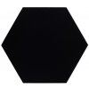 Pyramid Hexagon Black