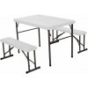LANIT PLAST campingový stôl a 2x lavica LIFETIME 80353 / 80352 LG961 – cena za ks LANIT PLAST campingový stôl a 2x lavica LIFETIME 80353 / 80352 LG961 – cena za ks