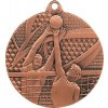 MMC7650/B - Medaila volejbal (pr.50 mm, hr.2 mm) bronz - 5x0,2 cm MMC7650/B - Medaila volejbal (pr.50 mm, hr.2 mm) bronz - 5x0,2 cm