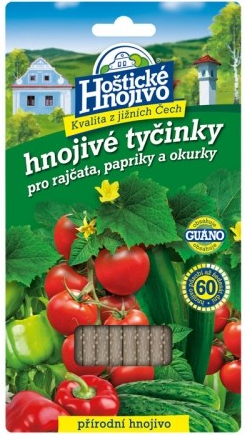 Nohel Garden Hnojivo HOŠTICKÉ tyčinkové na paradajky, papriky a uhorky 20 ks