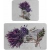 Kúpeľňové predložky vo fialovej a svetlosivej farbe v súprave 2 ks 60x100 cm Purpura – Foutastic Kúpeľňové predložky vo fialovej a svetlosivej farbe v súprave 2 ks 60x100 cm Purpura – Foutastic
