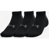 Ponožky Under Armour Essential Low Cut 3Pk-BLK L Ponožky Under Armour Essential Low Cut 3Pk-BLK L