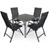 Rauman Záhradná zostava Alvero, štvorec - 4 miesta, čierna Rauman Záhradná zostava Alvero, štvorec - 4 miesta, čierna