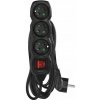 Predlžovací Kábel do zásuvky Emos 5 m 3 ks zásuviek čierny Predlžovací Kábel do zásuvky Emos 5 m 3 ks zásuviek čierny