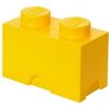 LEGO® Úložný box 12,5 x 25 x 18 cm tmavě zelená