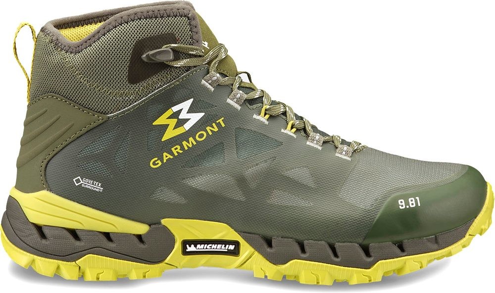 Garmont 9.81 N AIR G 2.0 Mid GTX sivé /žlté