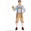 Bavorský kroj Oktoberfest - nohavice béžové L Bavorský kroj Oktoberfest - nohavice béžové L