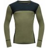 Devold Lauparen Merino 190 Shirt Man Ink/Lichen/Black