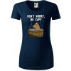Don't worry be capy - Dámske tričko z organickej bavlny Origin (GOTS) - XL ( Tmavomodrá (takmer čierna) ) Don't worry be capy - Dámske tričko z organickej bavlny Origin (GOTS) - XL ( Tmavomodrá (takmer čierna) )