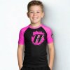 Detský Rashguard REVGEAR s krátkym rukávom - ružová Youth L Detský Rashguard REVGEAR s krátkym rukávom - ružová Youth L