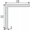Effector - Jednoduchý profil (EASY) - B13 - Dĺžka 2 m - Farba Striebro Effector - Jednoduchý profil (EASY) - B13 - Dĺžka 2 m - Farba Striebro