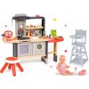 Set reštaurácia s elektronickou kuchynkou Chef Corner Restaurant Smoby s jedálenskou stoličkou a cikajúcou bábikou Set reštaurácia s elektronickou kuchynkou Chef Corner Restaurant Smoby s jedálenskou stoličkou a cikajúcou bábikou