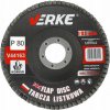 VERKE Brúsny kotúč lamelový 125mm P80 VERKE V44163 VERKE Brúsny kotúč lamelový 125mm P80 VERKE V44163