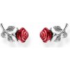 Thomas Sabo H2314-664-10 Silver Stud Earrings Roses Romance Thomas Sabo H2314-664-10 Silver Stud Earrings Roses Romance