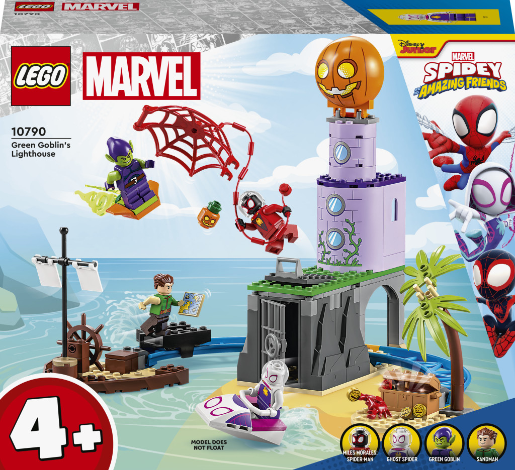 LEGO® Marvel 10790 Spideyho tím v majáku Zeleného goblina