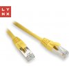 Lynx CS LX-FTP5E-0050-YELLOW FTP patch Cat5e PVC CCA 0,5m žlutý 10ks Lynx CS LX-FTP5E-0050-YELLOW FTP patch Cat5e PVC CCA 0,5m žlutý 10ks