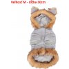 Bunda s kožušinkou Polar pre psa Nobleza M 30cm Farba: Sivá Bunda s kožušinkou Polar pre psa Nobleza M 30cm Farba: Sivá
