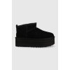 Semišové snehule UGG W Classic Ultra Mini Platform 1135092.BLK čierna EUR 40 Semišové snehule UGG W Classic Ultra Mini Platform 1135092.BLK čierna EUR 40
