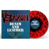 Saxon: Denim And Leather (Red Splatter Vinyl) - Vinyl (LP) Saxon: Denim And Leather (Red Splatter Vinyl) - Vinyl (LP)