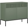 | Komoda SUE zelená/čierna | 5904804554934 | Komoda SUE zelená/čierna | 5904804554934