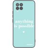Picasee silikónový čierny obal pre Realme 8 Pro - Anything is possible Picasee silikónový čierny obal pre Realme 8 Pro - Anything is possible