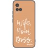 Picasee silikonový černý obal pro Vivo Y33s - Boss Mama Picasee silikonový černý obal pro Vivo Y33s - Boss Mama