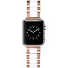 AW Keramický dvojfarebný remienok na Apple Watch - Rose gold/biely Veľkosť / Rozteč: 38/40/41/42mm, Farba: Rosegold-biela IR-AWKER04 AW Keramický dvojfarebný remienok na Apple Watch - Rose gold/biely Veľkosť / Rozteč: 38/40/41/42mm, Farba: Rosegold-biela IR-AWKER04