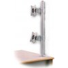 Fiber Mounts Držák na 2 monitory Tv Edbak SV08 stříbrný Fiber Mounts Držák na 2 monitory Tv Edbak SV08 stříbrný