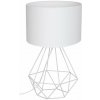Stolná lampa Stolná lampa BASKET 1xE27/60W/230V biela (78322) Stolná lampa Stolná lampa BASKET 1xE27/60W/230V biela (78322)
