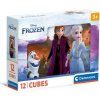Clementoni drevené Kocky Ľadové Kráľovstvo 12 ks Clementoni drevené Kocky Ľadové Kráľovstvo 12 ks