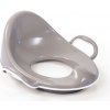 Dolu Protiskluzové sedátko na WC, s vysokým opěradlem, šedá, 17x38x34 cm Dolu Protiskluzové sedátko na WC, s vysokým opěradlem, šedá, 17x38x34 cm
