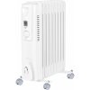 Elektrický olejový radiátor Kiruna 2000 W, biely, 55 x 23,5 x 38,5 cm Elektrický olejový radiátor Kiruna 2000 W, biely, 55 x 23,5 x 38,5 cm